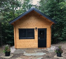 The Peacock Lofted Bunkie Interior